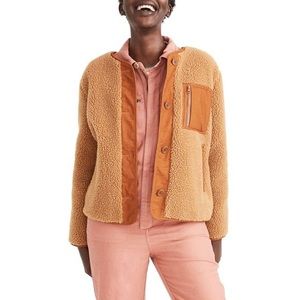 Madewell Sherpa Chestnut Jacket XXS